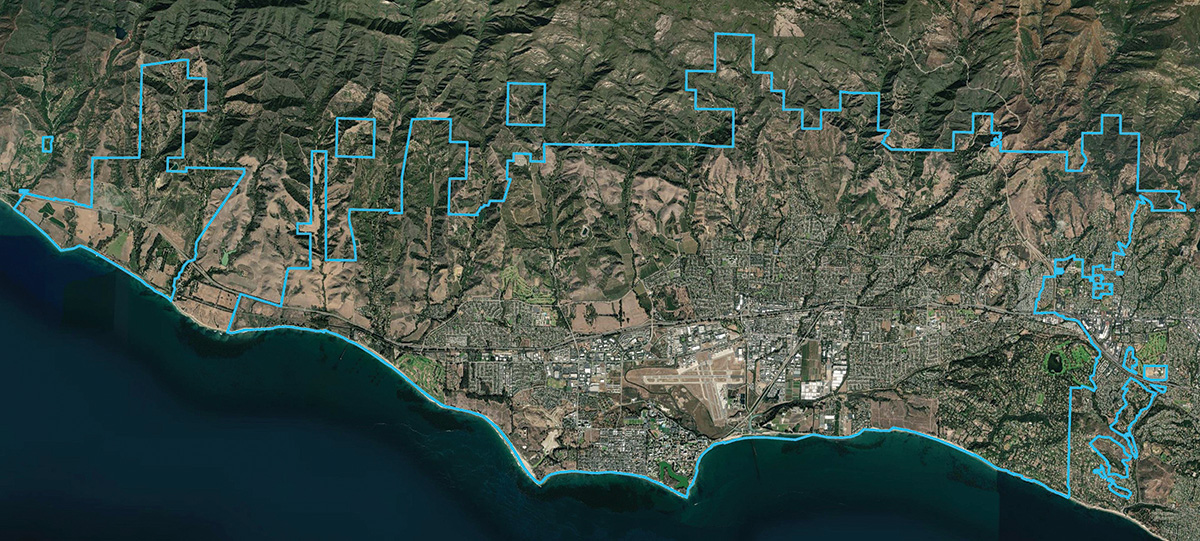 Goleta Water District Service Territory Image